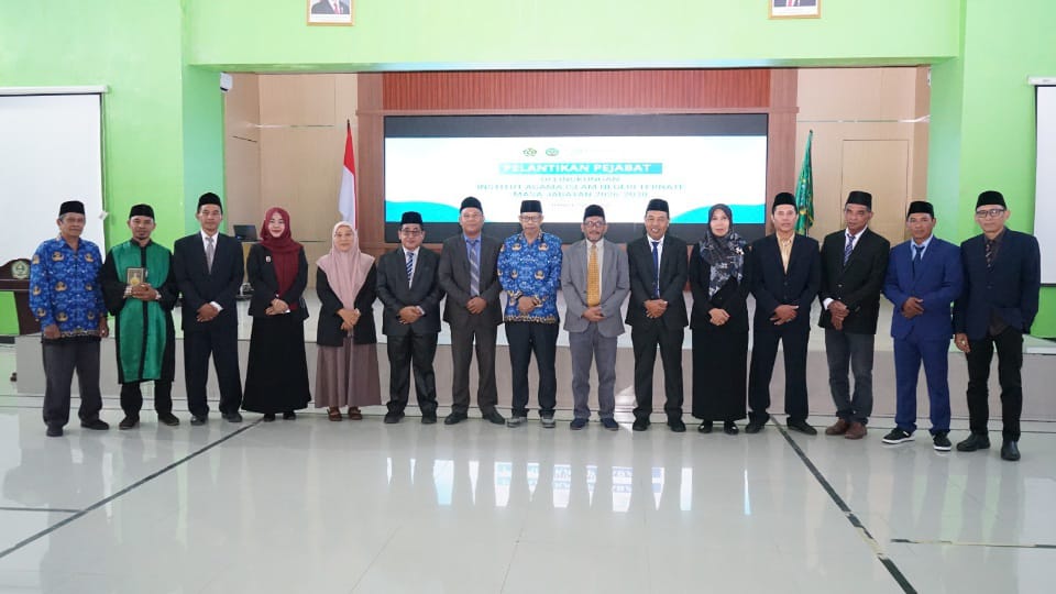 11 Pejabat Perangkat Rektor IAIN Ternate Resmi Dilantik, Berikut Nama-namanya