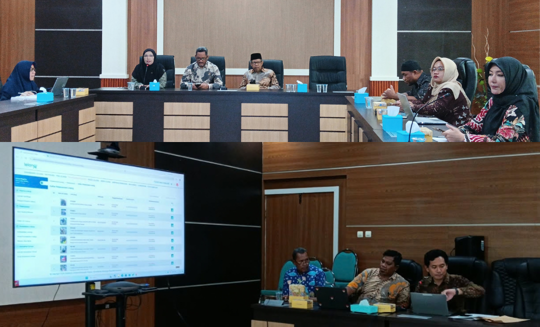 IAIN Ternate Resmi Rampungkan Lelang Barang Milik Negara Dua Unit Kendaraan Roda Dua