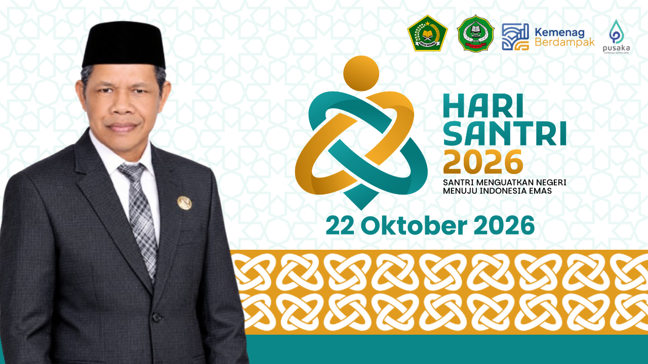Kepala Biro AUAK IAIN Ternate Sambut Hari Santri 2026
