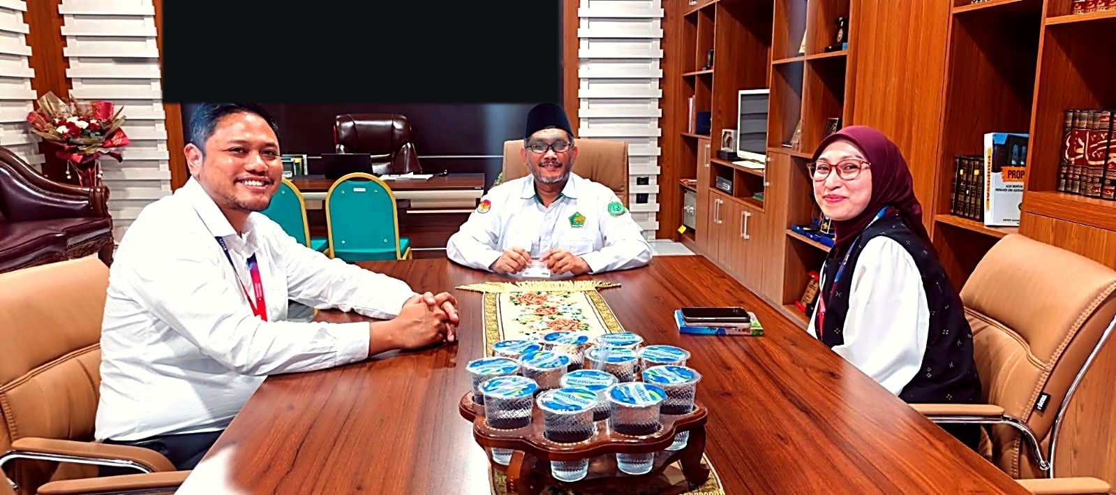 Rektor IAIN Ternate Terima Audiensi Kepala Cabang Bank BTN Ternate, Bahas Rencana Kerja Sama Strategis
