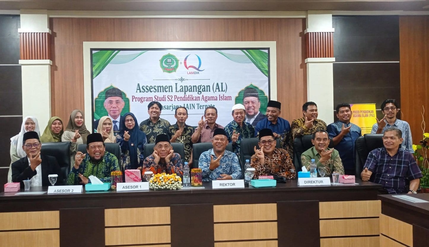 Optimis Target Unggul, S2 PAI IAIN Ternate Bersinergi Rampungkan Puluhan Item Asesmen Lapangan LAMDIK