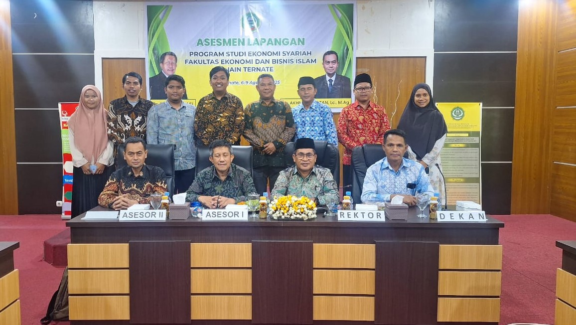 Asesmen Lapangan Prodi EKS FEBI IAIN Ternate Rampung, Asesor Lamemba Bilang Begini