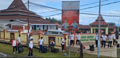 IAIN Ternate Gelar Jalan Sehat Kerukunan dan Bakti Sosial di Masjid Kesultanan Ternate