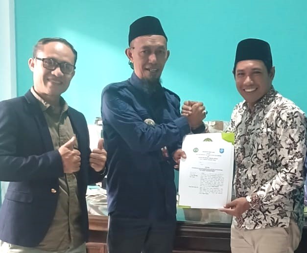 Bertemu dengan Camat Ternate Tengah, Dekan FEBI IAIN Ternate Bahas Hal Ini