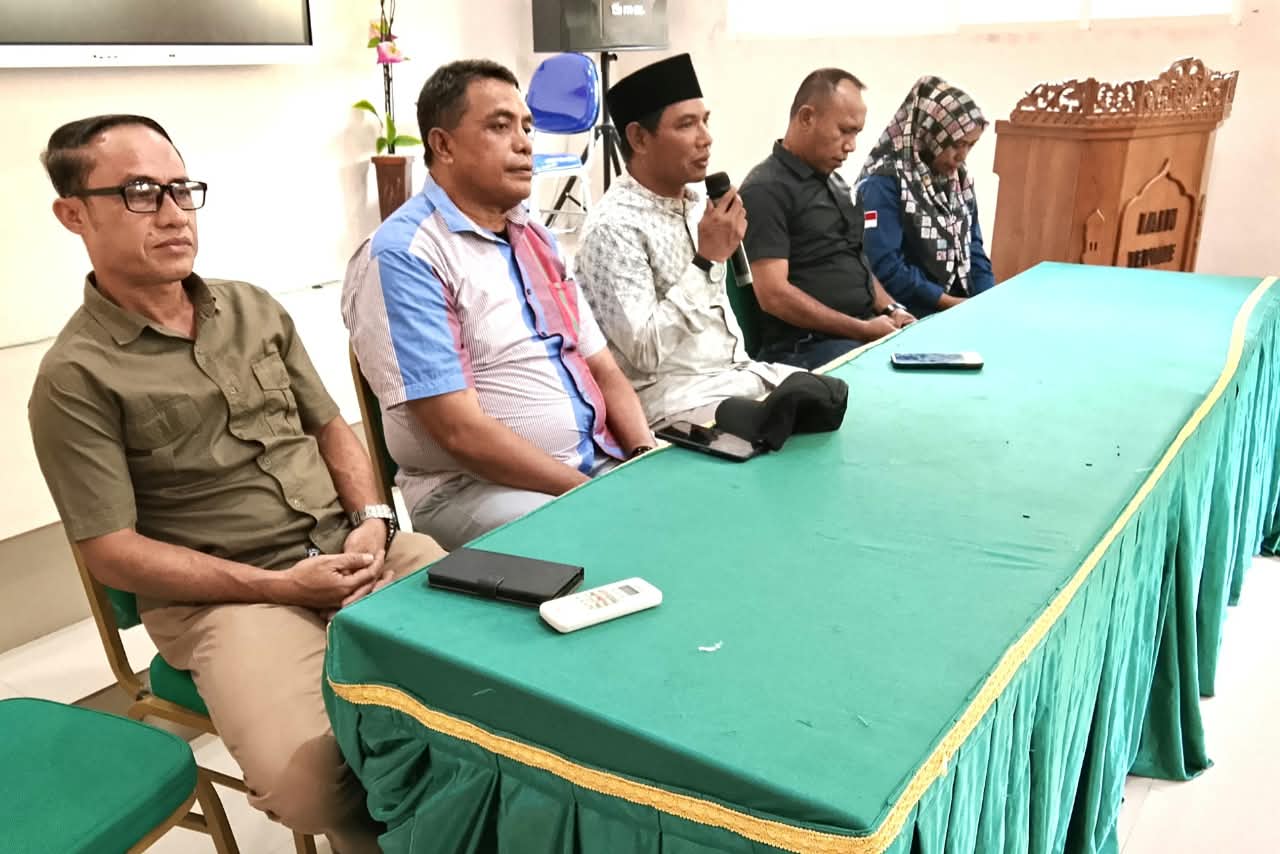 Berkunjung ke IAIN Ternate, Tim Disarpus Malut Sosialisasi Aplikasi Sabua Literasi untuk Mahasiswa FEBI