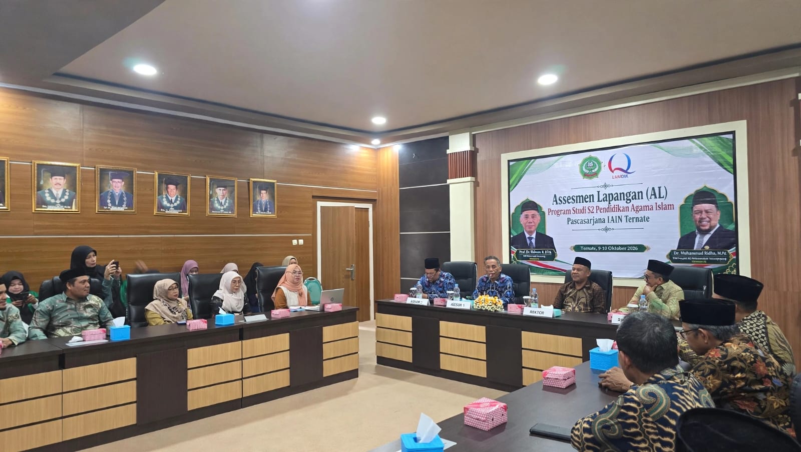 Demi Mutu Unggul, S2 PAI IAIN Ternate Diuji Dua Pakar LAMDIK