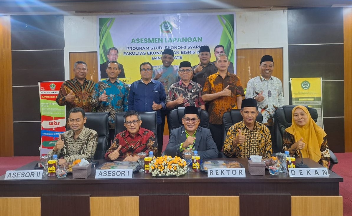 FEBI IAIN Ternate Gelar Asesmen Lapangan Prodi Ekonomi Syariah, Target Raih Hasil Memuaskan