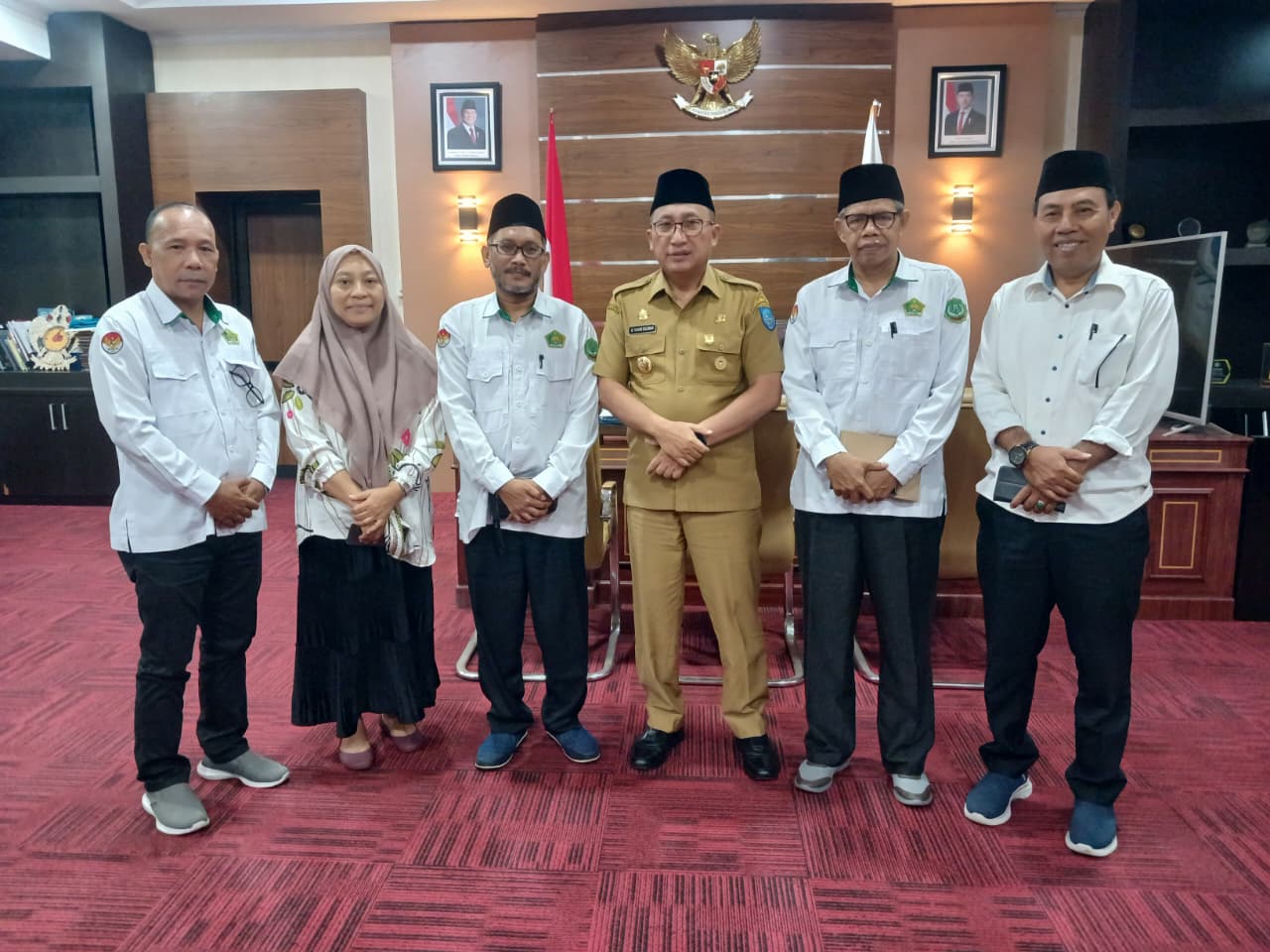 Belum Seminggu Menjabat, Rektor IAIN Ternate Adnan Mahmud Tancap Gas Membangun Komunikasi dengan Wali Kota Ternate Soal Pengembangan Lembaga