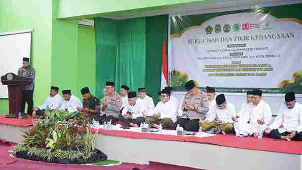 IAIN Ternate Gelar Istighosah dan Zikir Kebangsaan, Rektor: Untuk Menjaga Kedamaian, Ketentraman, Kesalamatan dan Kemajuan Bangsa Indonesia